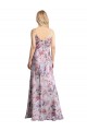 Sleeveless A-Line Cowl Neck Formal Dress