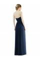 Sleeveless Dark Navy A-Line Sweetheart Formal Dress