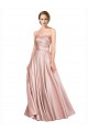 Sleeveless Low Back A-Line Sweetheart Black Tie Formal Dress