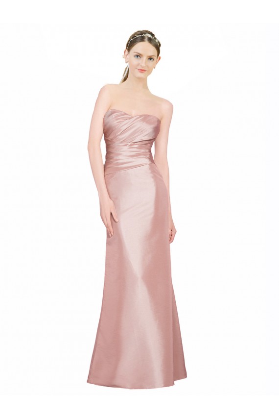 Sleeveless Low Back A-Line Sweetheart Formal Dress