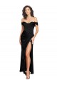 Sleeveless Black Low Back A-Line Sweetheart Black Tie Formal Dress