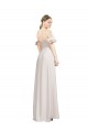 Sleeveless Red A-Line Off the Shoulder Formal Dress