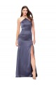 Sleeveless Dusk Low Back Mermaid Halter Neck Formal Dress