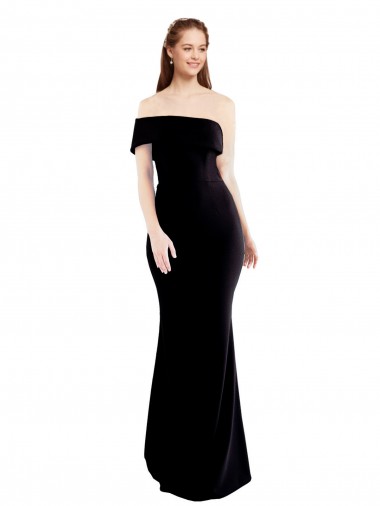Affordable Sleeveless Black Keyhole Back Mermaid One Shoulder Formal Dress Canada