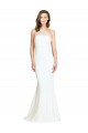 Sleeveless Ivory Mermaid One Shoulder Formal Dress