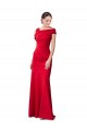 Sleeveless Red Mermaid Formal Dress