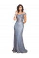 Sleeveless Mermaid Off the Shoulder Formal Dress