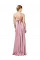 Sleeveless Black Open Back Sheath Spaghetti Straps Formal Dress