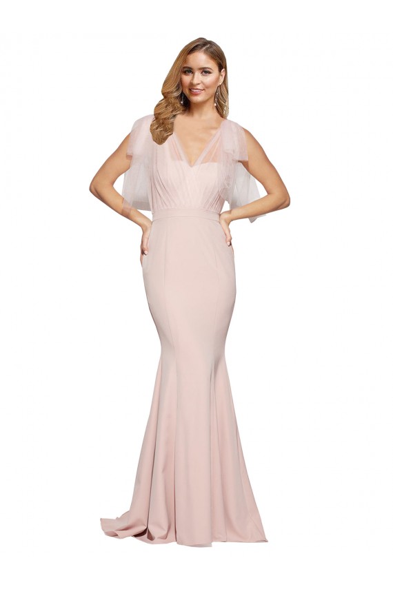 Sleeveless Mauve Low Back Sheath Sweetheart Formal Dress