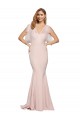 Sleeveless Mauve Low Back Sheath Sweetheart Formal Dress