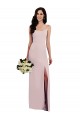 Sleeveless V-Back Trumpet Spaghetti Straps Formal Dress