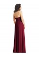 Sleeveless Smoke Green Trumpet Spaghetti Straps Formal Dress